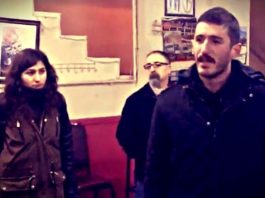 Kahvehanede laiklik çağrısı yapan iki genç tutuklandı