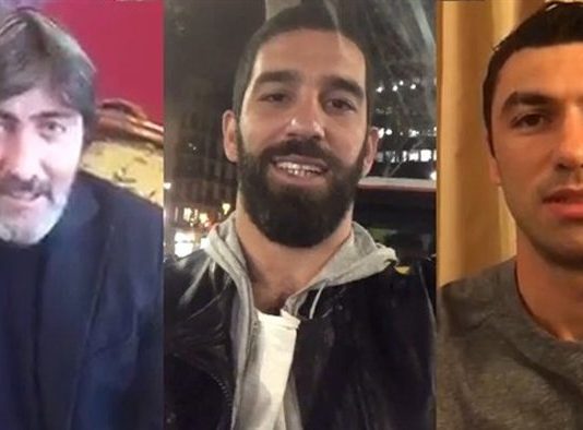 Rıdvan Dilmen referandum için sosyal medyadan bir video yayınlayarak 'evet' kampanyası başlattı. Arda Turan ve Murat Boz destek oldu.