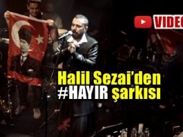 Video: Halil Sezai'den olay yaratan 'Hayır' şarkısı
