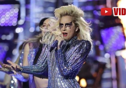 lady gaga super bowl 2017 performansı video