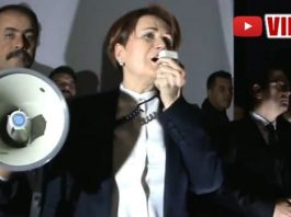 Meral Akşener'in Çanakkale konuşması öncesi elektrik engeli video