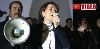 Meral Akşener'in Çanakkale konuşması öncesi elektrik engeli video