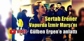 Sertab Erener vapurda İzmir Marşı'nı Gülben Ergen'e anlattı