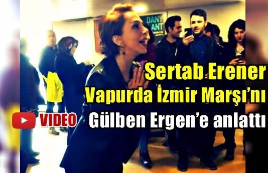 Sertab Erener vapurda İzmir Marşı'nı Gülben Ergen'e anlattı