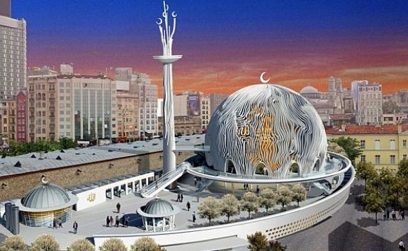 Taksim Camii projesine İstanbul 2 Numaralı Kültür Varlıklarını Koruma Bölge Kurulu tarafından onay çıktı.