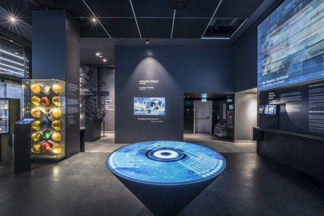 Avrasya Tüneli Müzesi: Son teknoloji sergi tasarımı