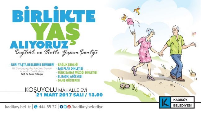 Kadıköy Belediyesi "Yaşlılar Haftası" nedeniyle etkinlikler düzenliyor!