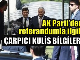 AK Parti'nin zirve niteliğindeki kahvaltı toplantısından referandum ile ilgili çarpıcı kulis bilgileri...