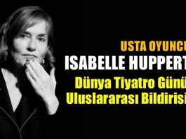 27 Mart Dünya Tiyatro Günü Uluslararası Bildirisi isabelle heppurt