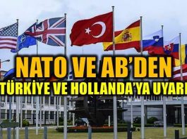 NATO ve AB'den Türkiye ve Hollanda'ya ikaz
