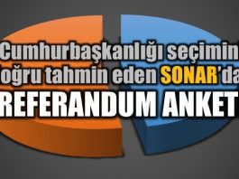 Referandum anketi sonuçları: Son anket SONAR'dan