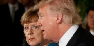 Trump Merkel'in elini sıkmayı reddetti: İşte o an!