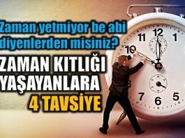 Zaman kıtlığı yaşayanlara 4 muhteşem tavsiye