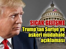 ABD Suriye'ye askeri müdahalede mi bulunacak? Trump'tan açıklama