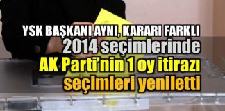 AK Parti'nin 1 mühürsüz zarf itirazı seçimi yeniletmişti