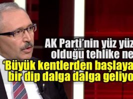 AK Parti'nin karşı karşıya olduğu kaybetme tehlikesi