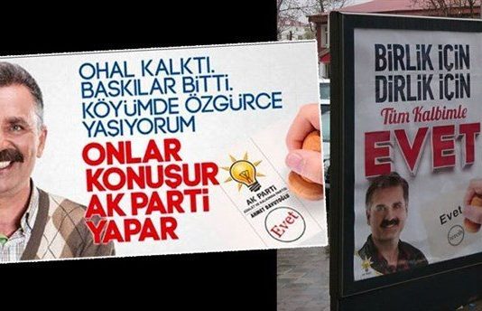 AK Parti referandum reklamı: OHAL'in kalkmasına da gelmesine de Evet