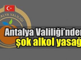 Antalya Valiliği ve Emniyet Müdürlüğü, kentte "çevreyi rahatsız edecek şekilde ve açıkta alkol içilmesini" yasakladı alkol yasağı