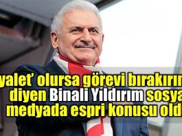 binali yıldırım istifa eyalet bahçeli