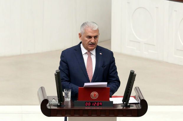 Başbakan Binali Yıldırım ikinci kez kürsüye geldi