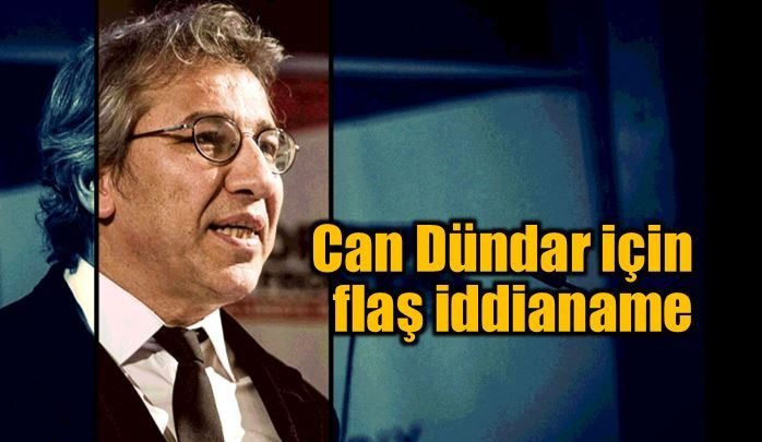 Can Dündar hakkında, "Türk milletini, TBMM'yi alenen aşağılama" suçundan 6 aydan 2 yıla kadar hapis cezası istemiyle iddianame düzenlendi.