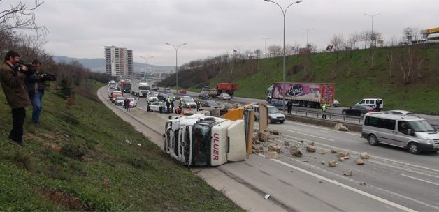 hafriyat kamyonu trafik kazaları