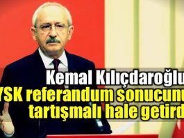 Kemal Kılıçdaroğlu'nun referandum konuşması