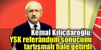 Kemal Kılıçdaroğlu'nun referandum konuşması