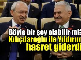 Şok görüntüler: Kılıçdaroğlu ile Yıldırım hasret giderdi