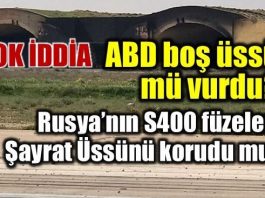 rusya abd boş üssü mü vurdu suriye şayrat