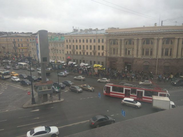 St. Petersburg kentinde metroda patlama