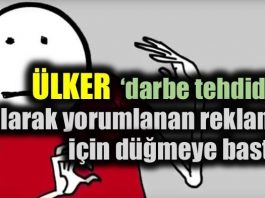 ülker 1 nisan darbe tehdidi olarak yorumlanan reklam
