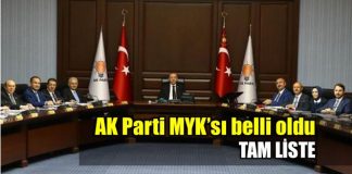 AK Parti yeni MYK'sı belli oldu: Tam liste