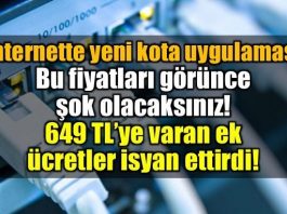 adil kullanım kotası btk akk ek tarife ücretler