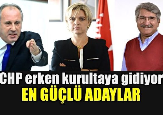 CHP Kurultayı öne çekildi: Kılıçdaroğlu'na rakip en güçlü adaylar