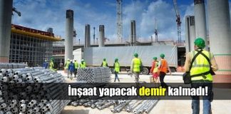 Türkiye'de demir sıkıntısı inşaat sektörüne zarar verebilir!
