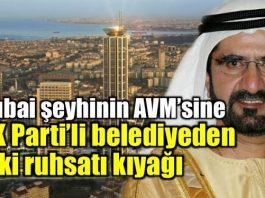 Dubai şeyhinin Emaar Square AVM projesine içki ruhsatı ak parti üsküdar belediyesi