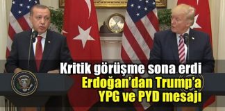 Erdoğan Trump görüşmesi gerçekleşti