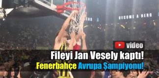 Fenerbahçe Avrupa şampiyonu: ‪Fileyi Jan Vesely kaptı!