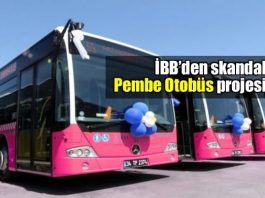 İBB'den skandal pembe otobüs projesi