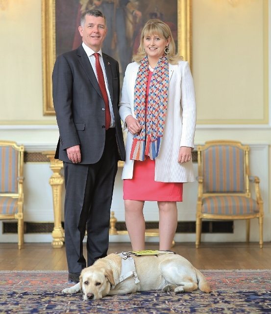 Birleşik Krallık Büyükelçisi Richard Moore, eşi Maggie Moore ile (Ankara)