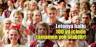 Letonya'daki doğum ve ölüm oranları bu şekilde devam ederse Leton halkı 100 yıl içinde tamamen yok olmakla karşı karşıya kalacak.