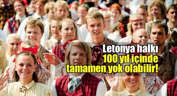 Letonya'daki doğum ve ölüm oranları bu şekilde devam ederse Leton halkı 100 yıl içinde tamamen yok olmakla karşı karşıya kalacak.