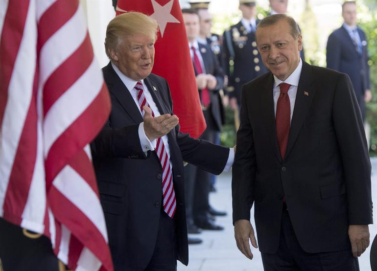 trump erdoğan beyaz saray washington abd ziyareti