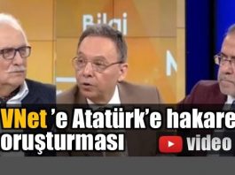 TVNet'e "Atatürk'e hakaret" soruşturması