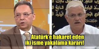 Süleyman Yeşilyurt ve Hasan Akar'a Atatürk'e hakaret suçundan yakalama kararı