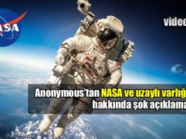 Anonymous: NASA uzaylı varlığını açıklamak üzere