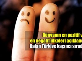 Dünyanın en pozitif ve en negatif ülkeleri: Küresel Duygu Raporu gallup