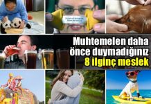 Muhtemelen daha önce duymadığınız 8 ilginç meslek Muhtemelen daha önce duymadığınız 8 ilginç meslek