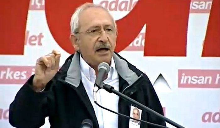 Kılıçdaroğlu'ndan Adalet Yürüyüşü'nde CHP grup toplantısı